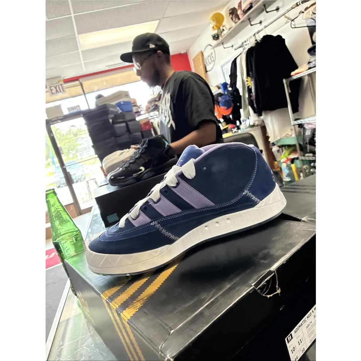 Adidas shoes - adidas Adimatic - Adimatic - IG8174 - Blue 13