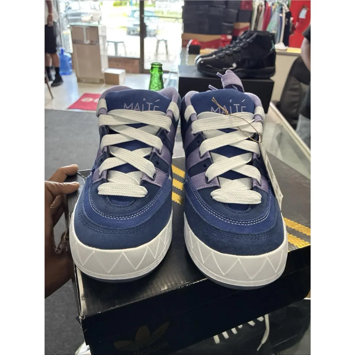 Adidas shoes - adidas Adimatic - Adimatic - IG8174 - Blue 1
