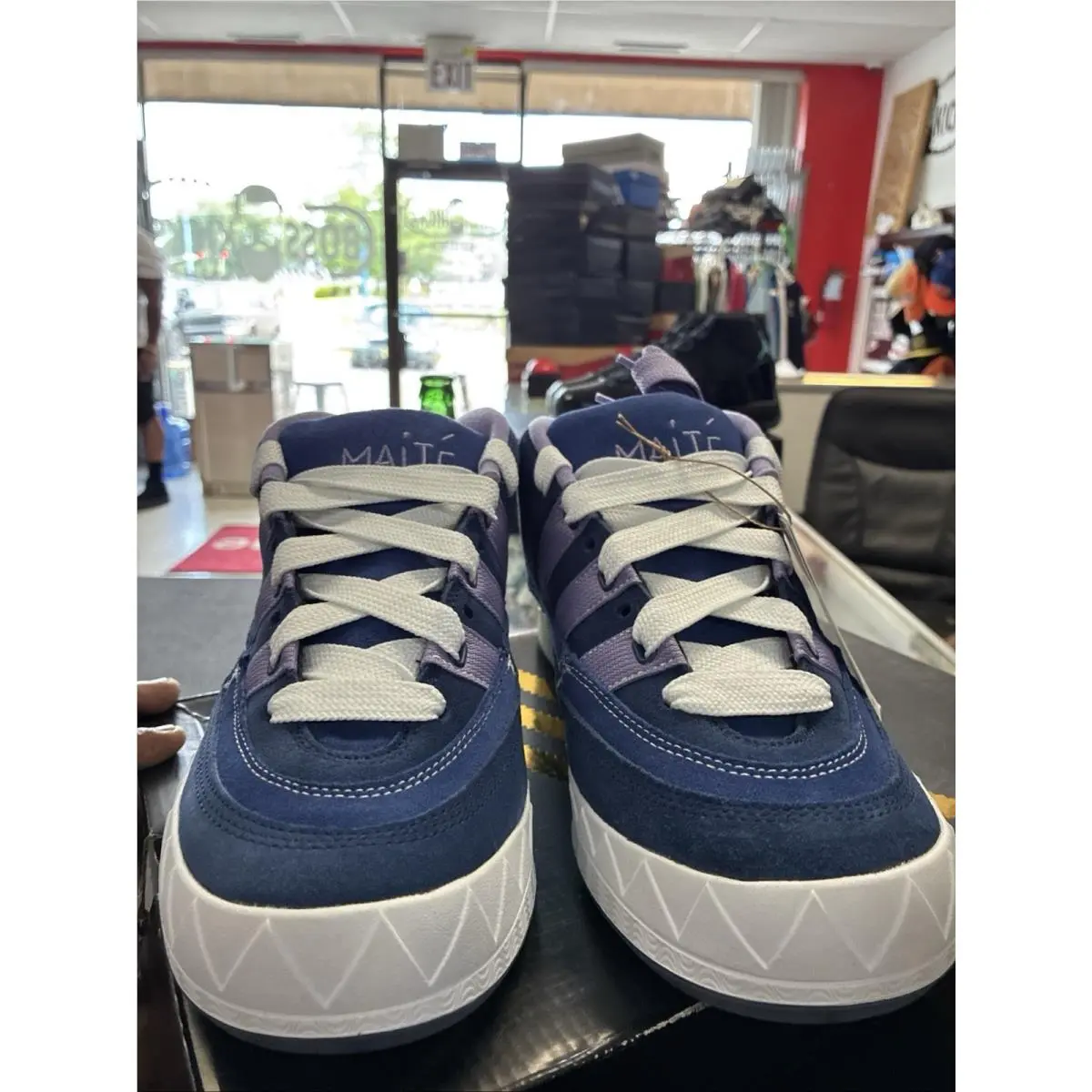 Adidas shoes - adidas Adimatic - Adimatic - IG8174 - Blue 2