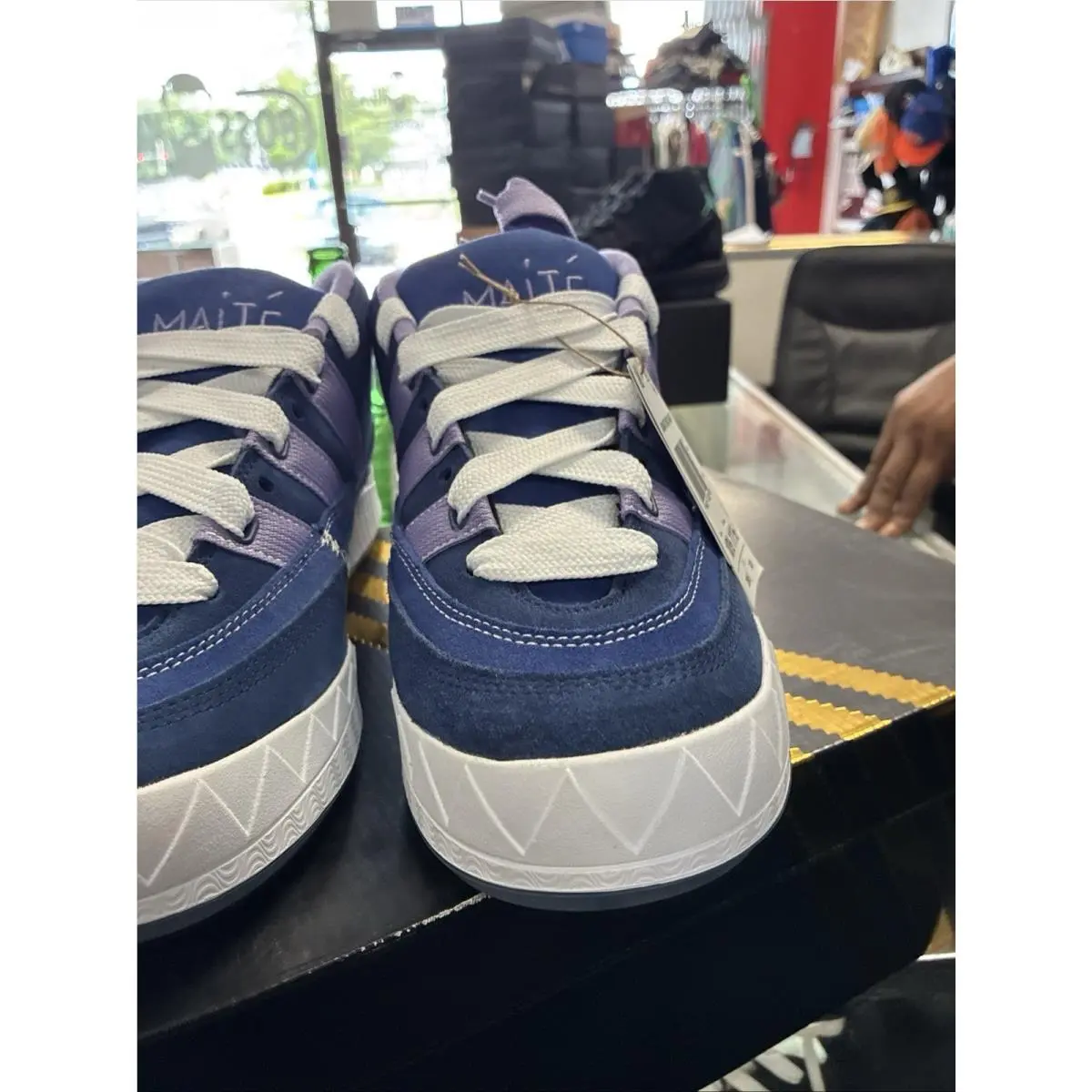 Adidas shoes - adidas Adimatic - Adimatic - IG8174 - Blue 3