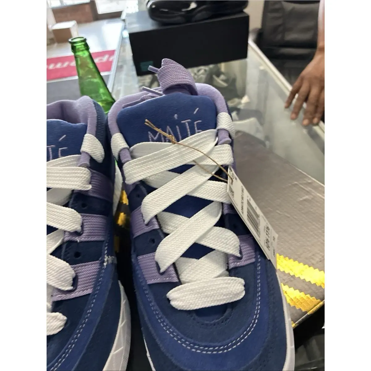 Adidas shoes - adidas Adimatic - Adimatic - IG8174 - Blue 4