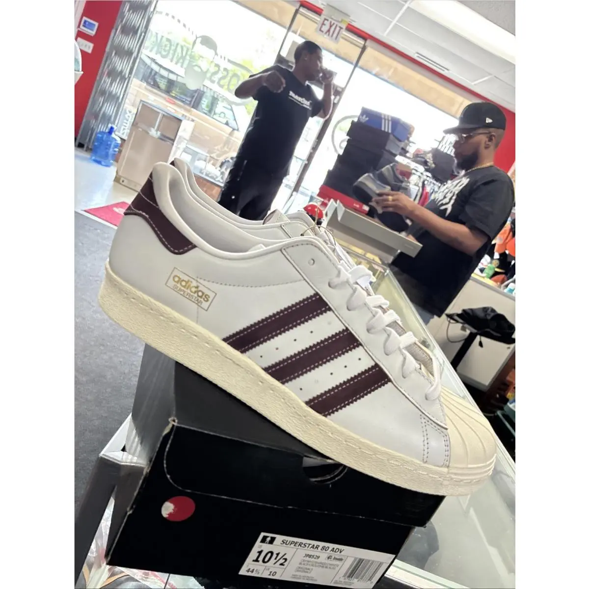 Superstar 80 Adv Mens White Sneakers Athletic Shoes JP8529 SZ 10.5 by Adidas