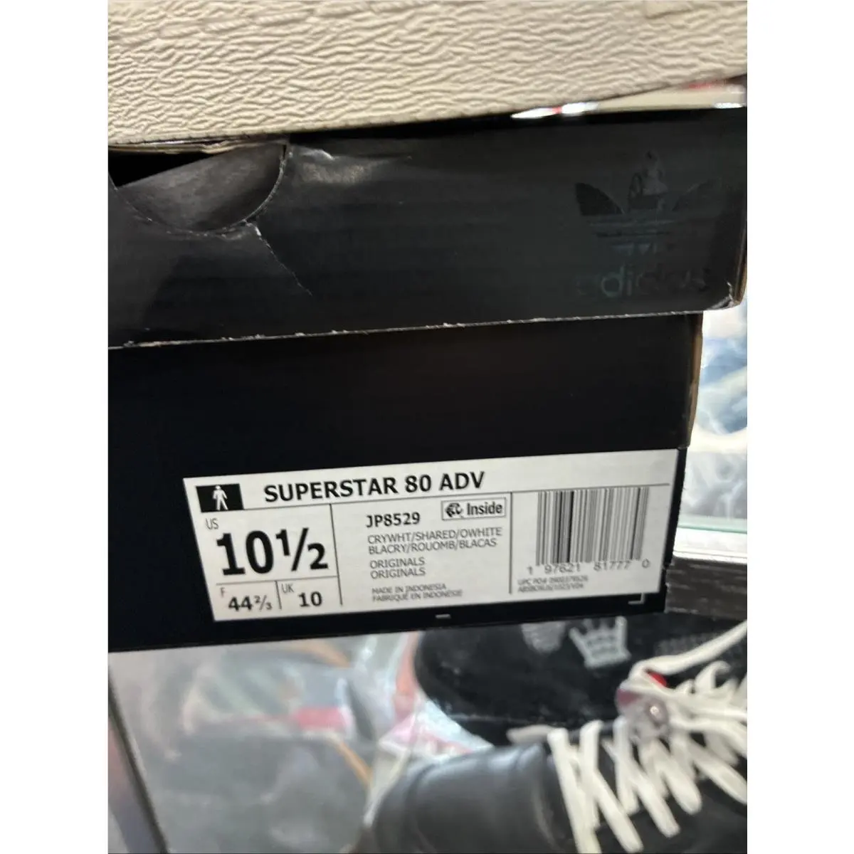 Adidas shoes - adidas Superstar 80 Adv - Superstar Adv - JP8529 - White 1