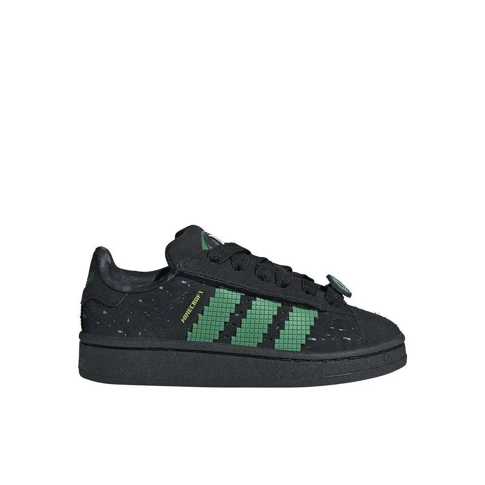 Adidas Minecraft Campus 00S Comfort Closure Elastic Lace Unisex Size 2 M Sneak