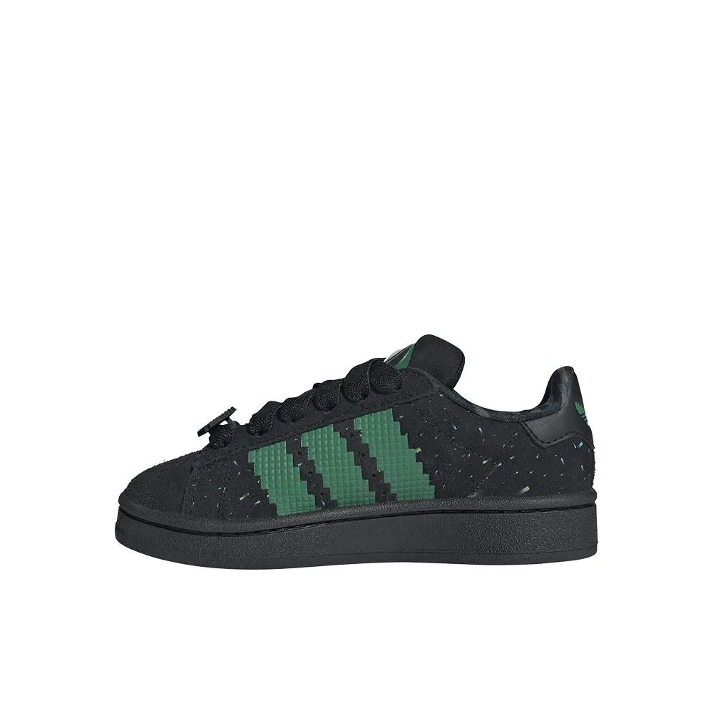 Adidas shoes - adidas  Minecraft Campus 00S Comfort Closure Elastic Lace - IH1734 - Black (UPC: 198320297757) 1