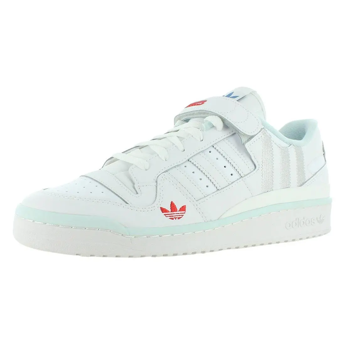 Adidas shoes - Footwear White/Footwear White/Almost Blue, Main: White (UPC: 195746902609) 0