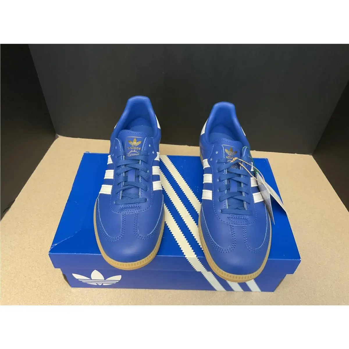 Adidas shoes - Adidas Samba Og - Samba - Blue/White 0