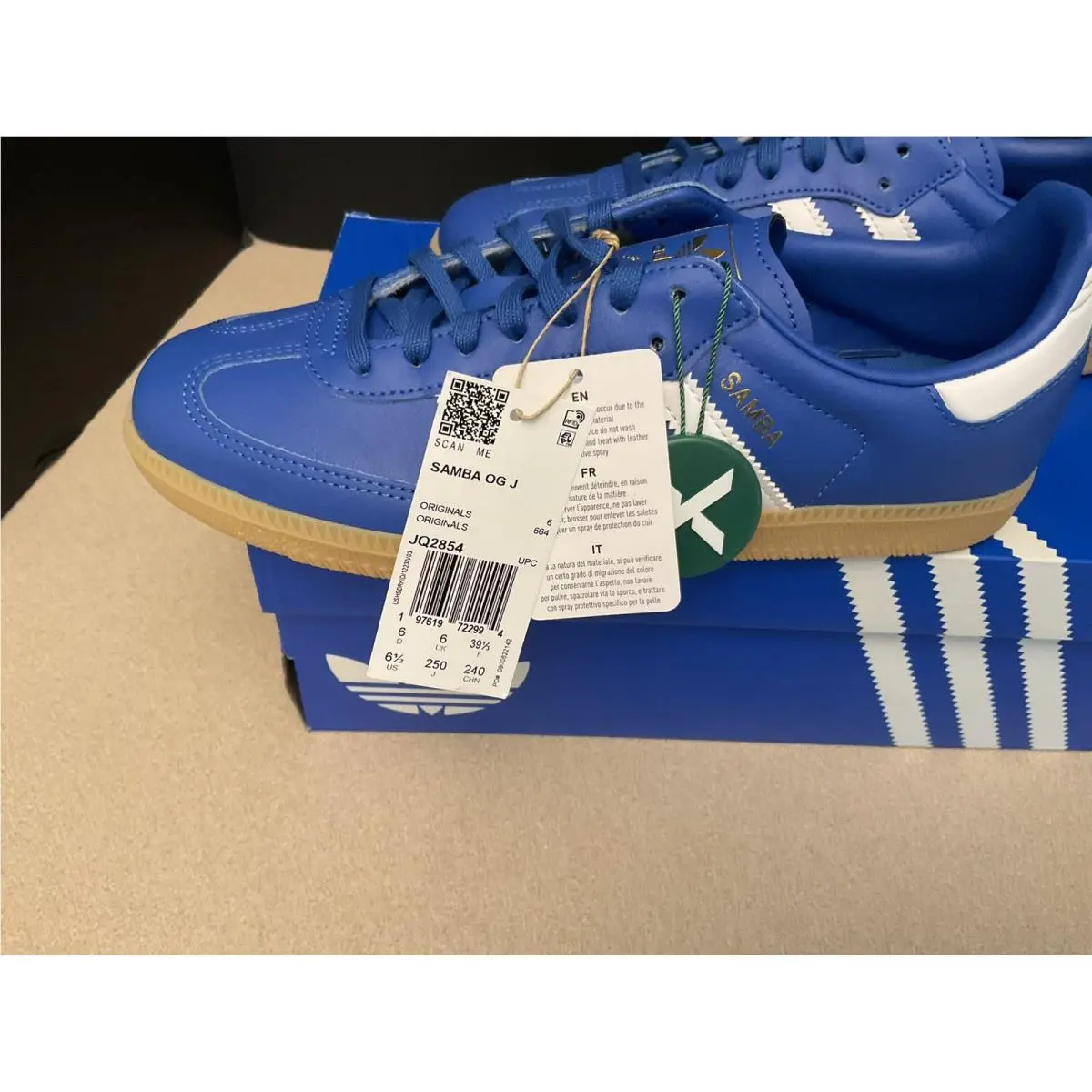 Adidas shoes - Adidas Samba Og - Samba - Blue/White 4