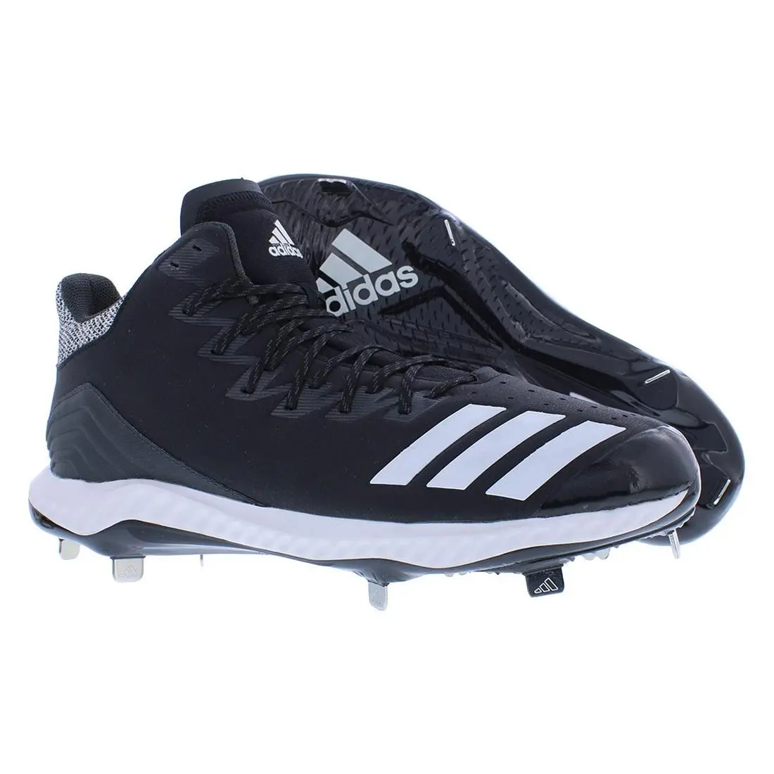 Adidas Icon Bounce Mid Mens Shoes Size 13.5 Color: Core Black/cloud