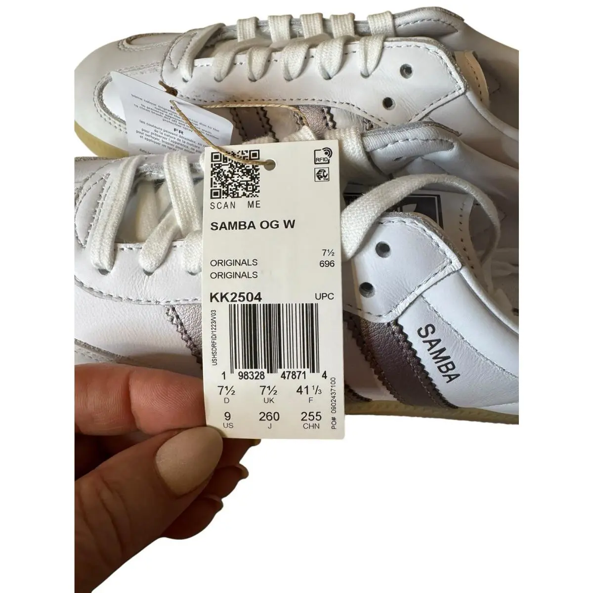 Adidas shoes - adidas Samba - Samba - KK2504 - White 4