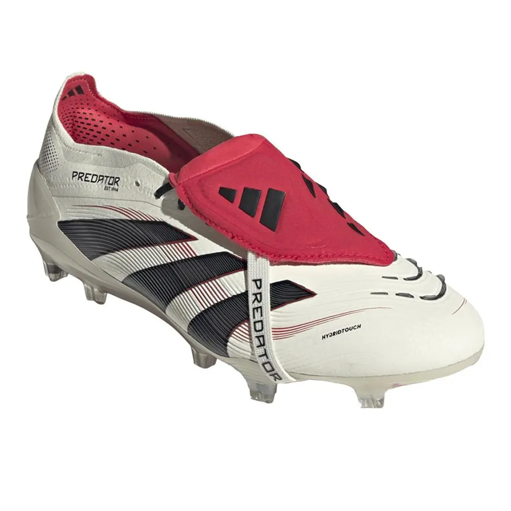 Adidas shoes - adidas Predator Elite FoldOver Tongue Firm Ground - ID8968 - Off White (UPC: 197615568435) 0