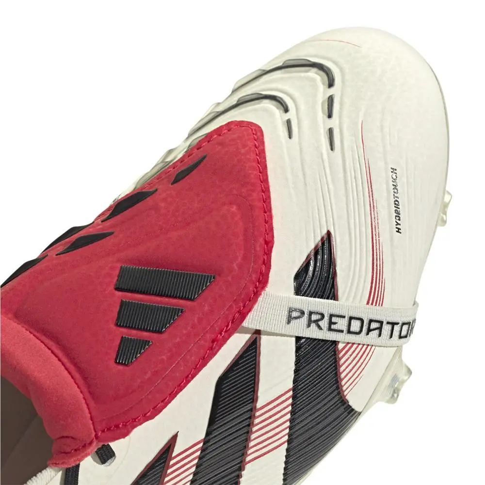 Adidas shoes - adidas Predator Elite FoldOver Tongue Firm Ground - ID8968 - Off White (UPC: 197615568435) 4