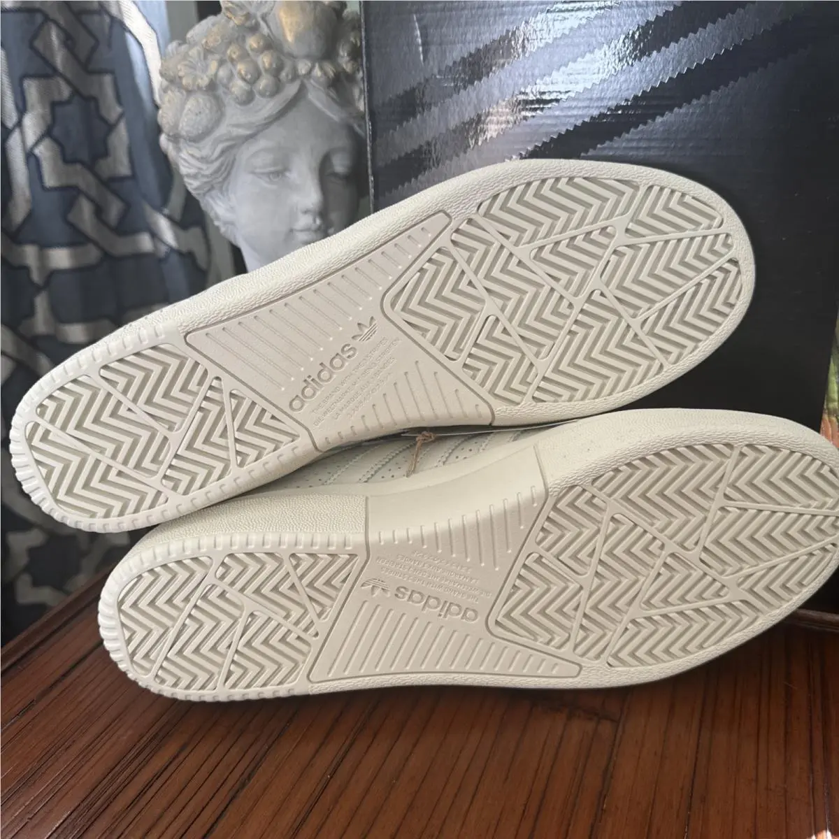 Adidas shoes - adidas Tyshawn - Tyshawn - IE3134 - Ivory (UPC: 196472066054) 4