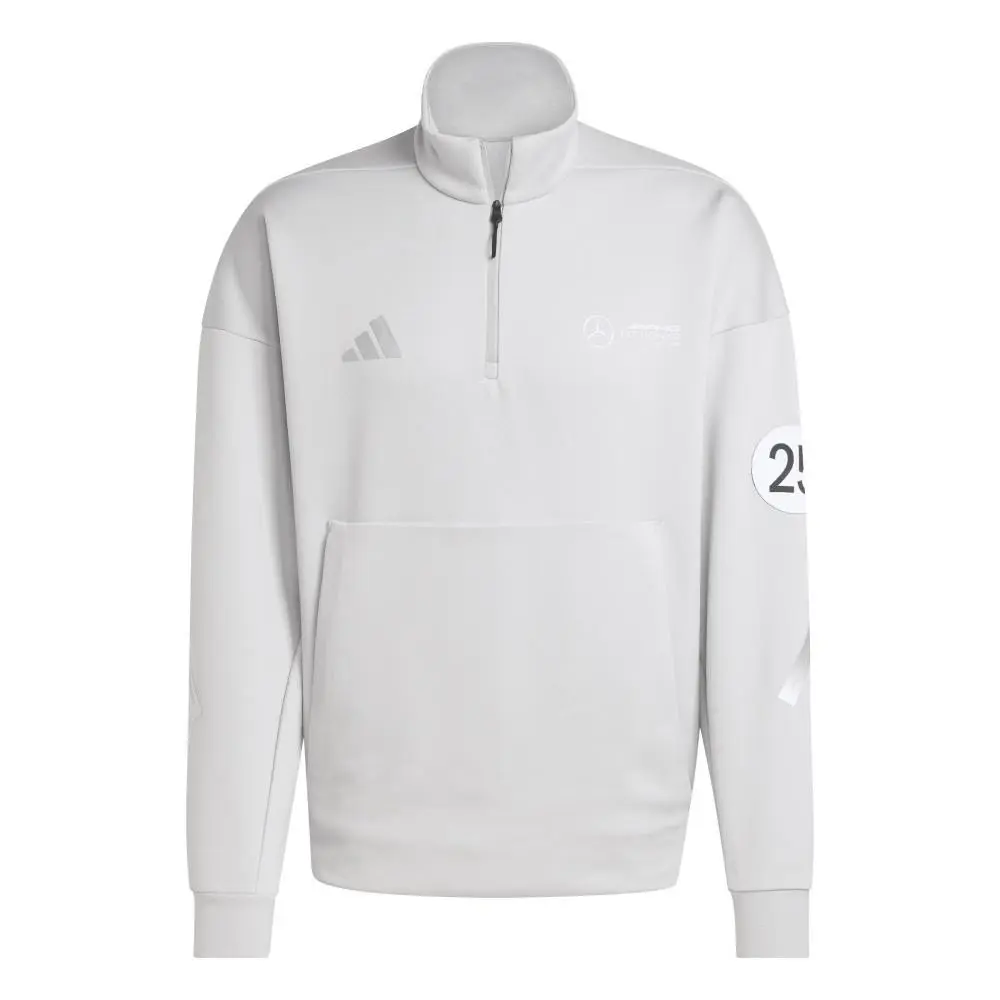 Adidas Mercedes Amg Petronas Formula One Men’s XL Half Zip Jacket JW3477