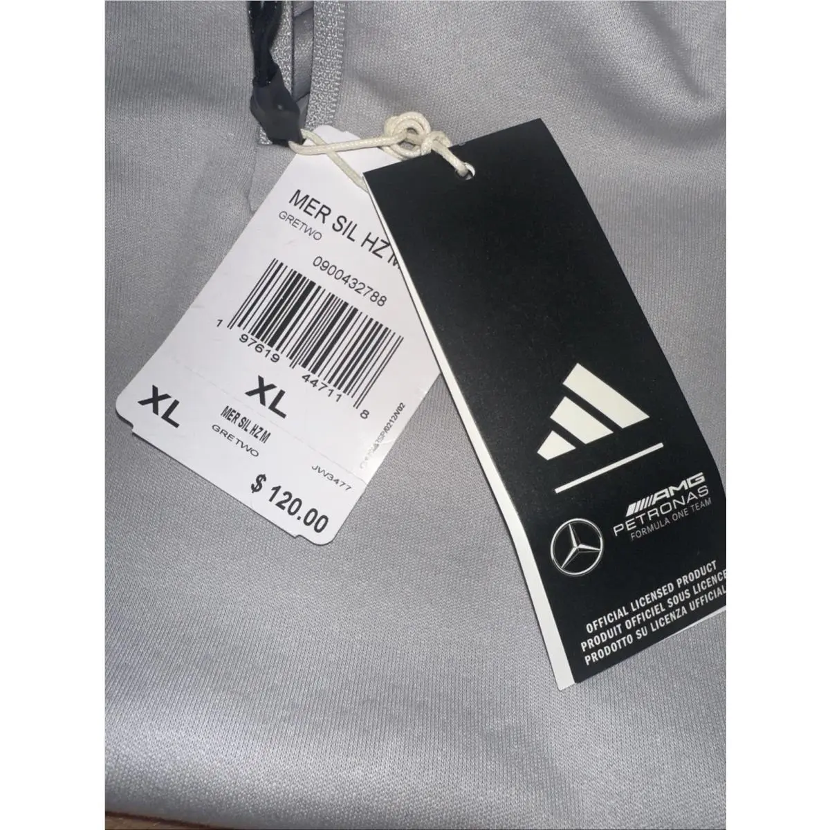 Adidas clothing - JW3477 - JW3477 - Gray (UPC: 0197619447118) 14