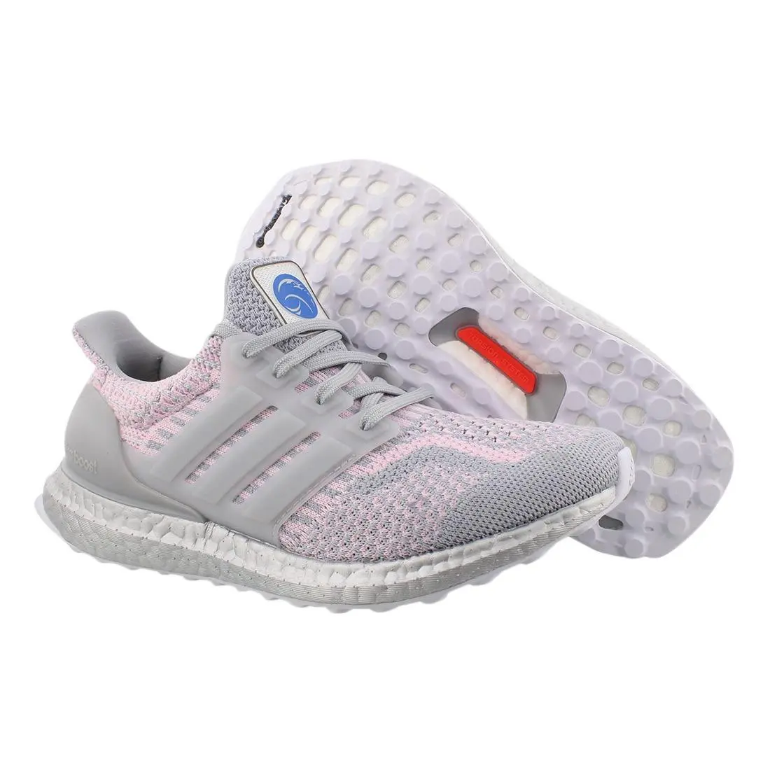 Ultraboost Dna Womens Shoes Size 7.5 Color: Pink/grey by Adidas