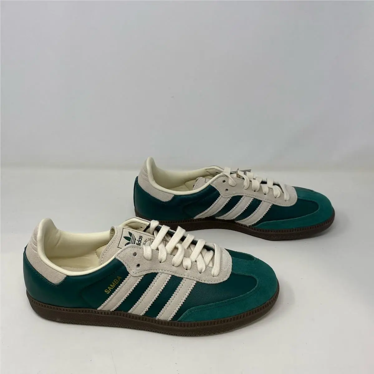 Samba OG Collegiate Green/cream White Gum Men’s 8 by Adidas