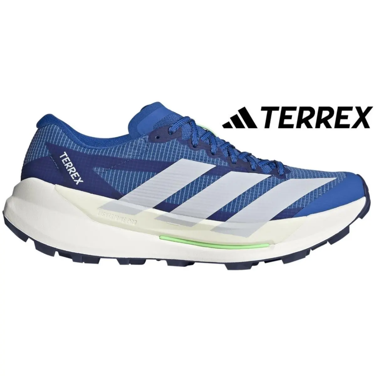 Terrex Agravic TT Trail Running Shoes Energy Return Cushioned Rocker US Mens 8 by Adidas
