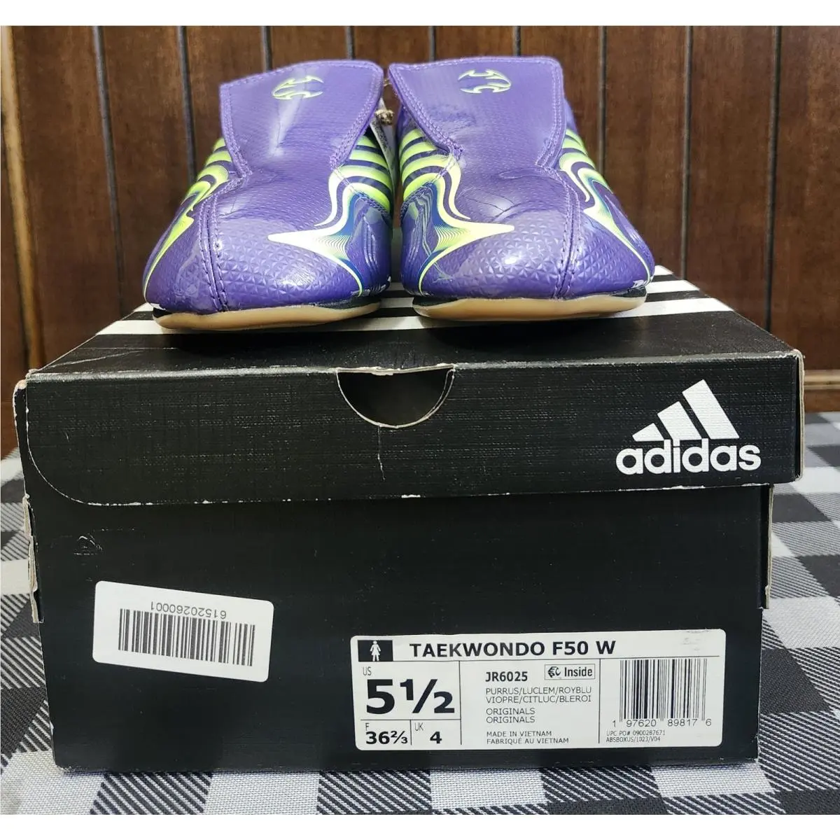 Adidas shoes - adidas Taekwondo - Taekwondo - JR6025 - PURPLE/LUCLEM/ROYBLUE 8