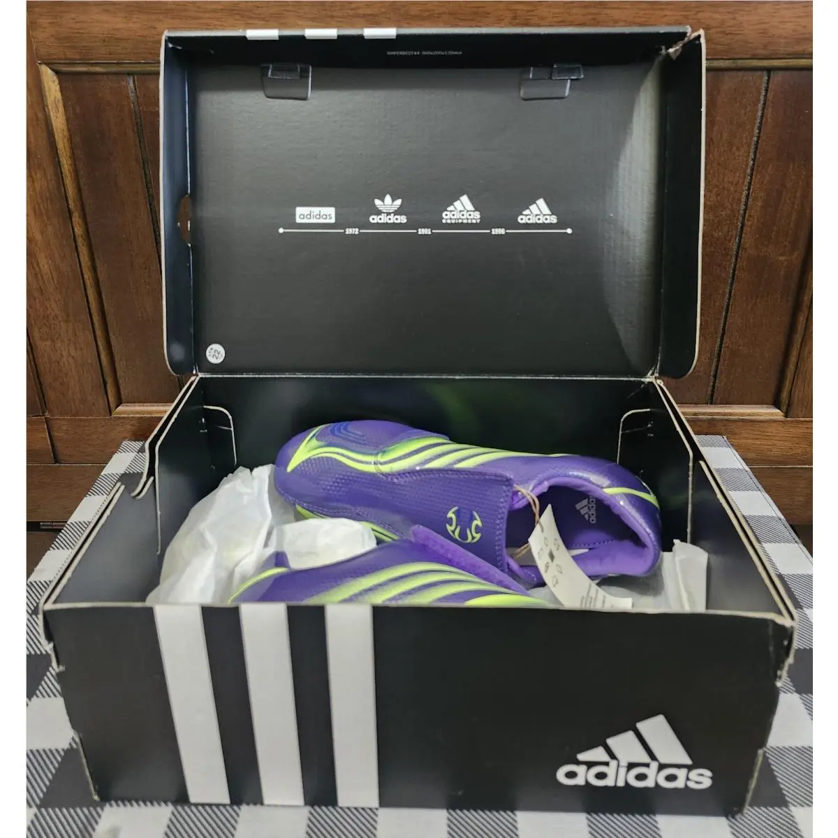 Adidas shoes - adidas Taekwondo - Taekwondo - JR6025 - PURPLE/LUCLEM/ROYBLUE 12