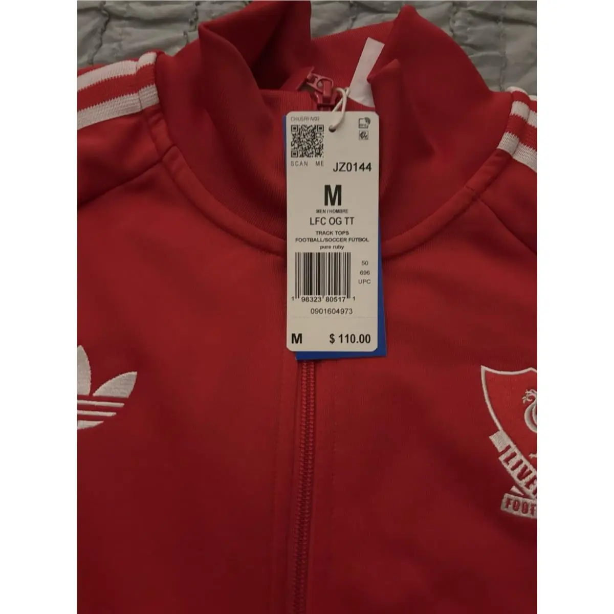Adidas clothing - Adidas Liverpool FC Originals - Liverpool Originals - Red 6