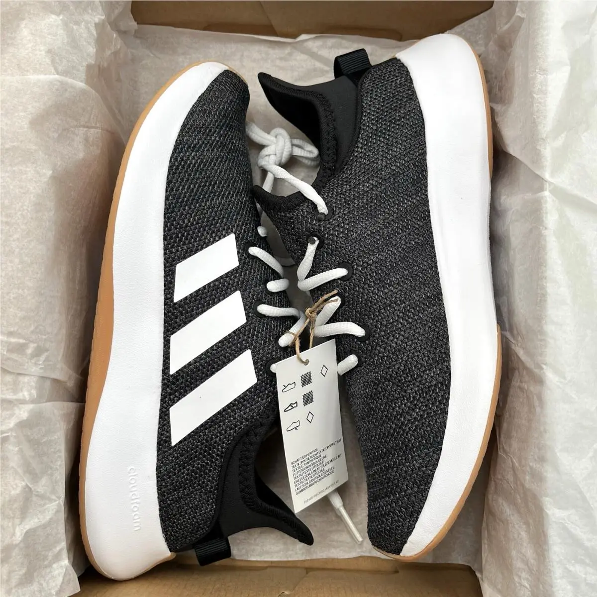 Adidas shoes - adidas Cloudfoam - Cloudfoam - Gray (UPC: 196463589517) 8