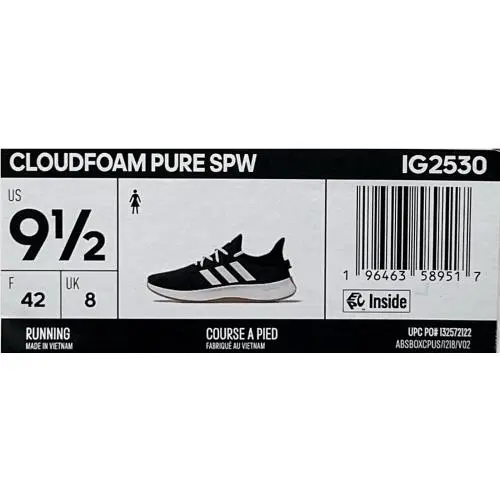 Adidas shoes - adidas Cloudfoam - Cloudfoam - Gray (UPC: 196463589517) 9