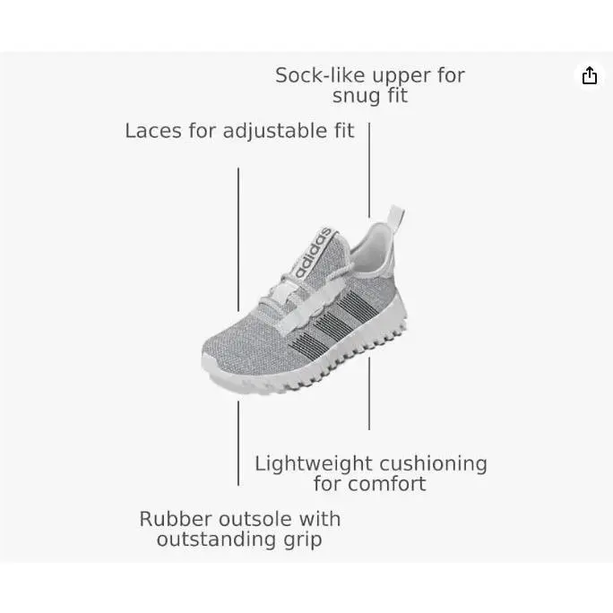 Adidas shoes - 196466474773 - 196466474773 - Gray (UPC: 0196466474773) 1