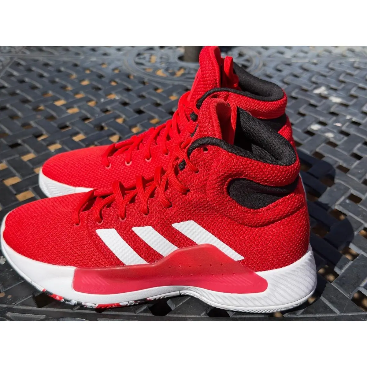 Basketball Pro Bounce Madness Size 8 Active Red 2019 Rare BB9237 by Adidas
