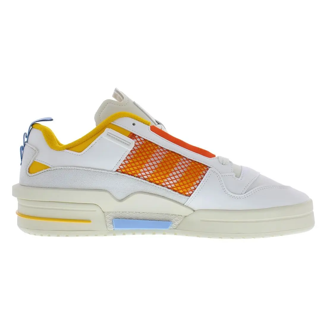 Adidas shoes - White/Yellow/Orange, Main: White (UPC: 196464954895) 1