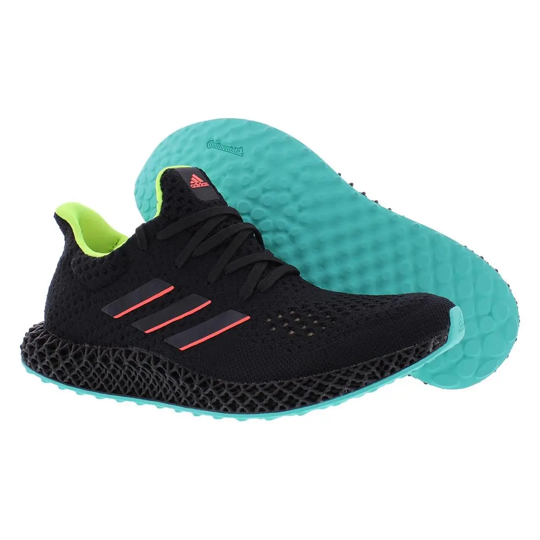 Adidas 4D Futurecraft Mens Shoes Size 12 Color: Core Black/carbon/turbo