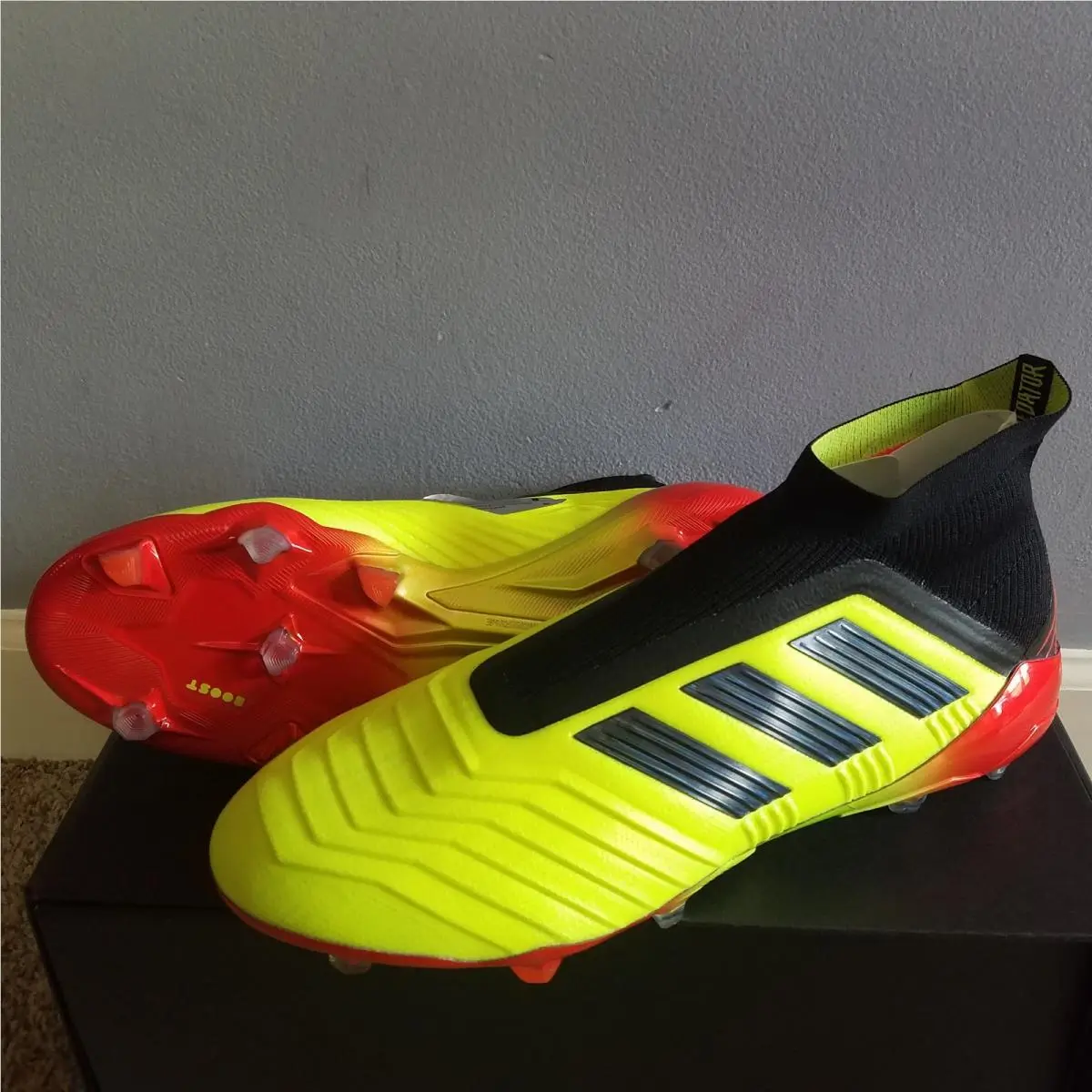 Adidas shoes - adidas Predator 18+ - Predator - Yellow 17