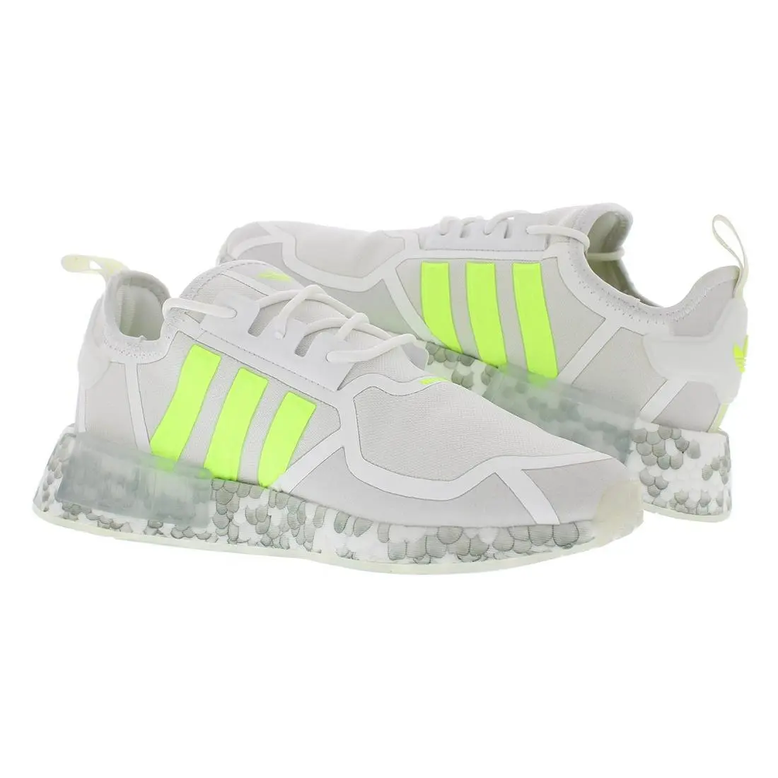 Adidas shoes - Cloud White/Solar Yellow/Cloud White, Full: Cloud White/Solar Yellow/Cloud White (UPC: 195734311420) 1