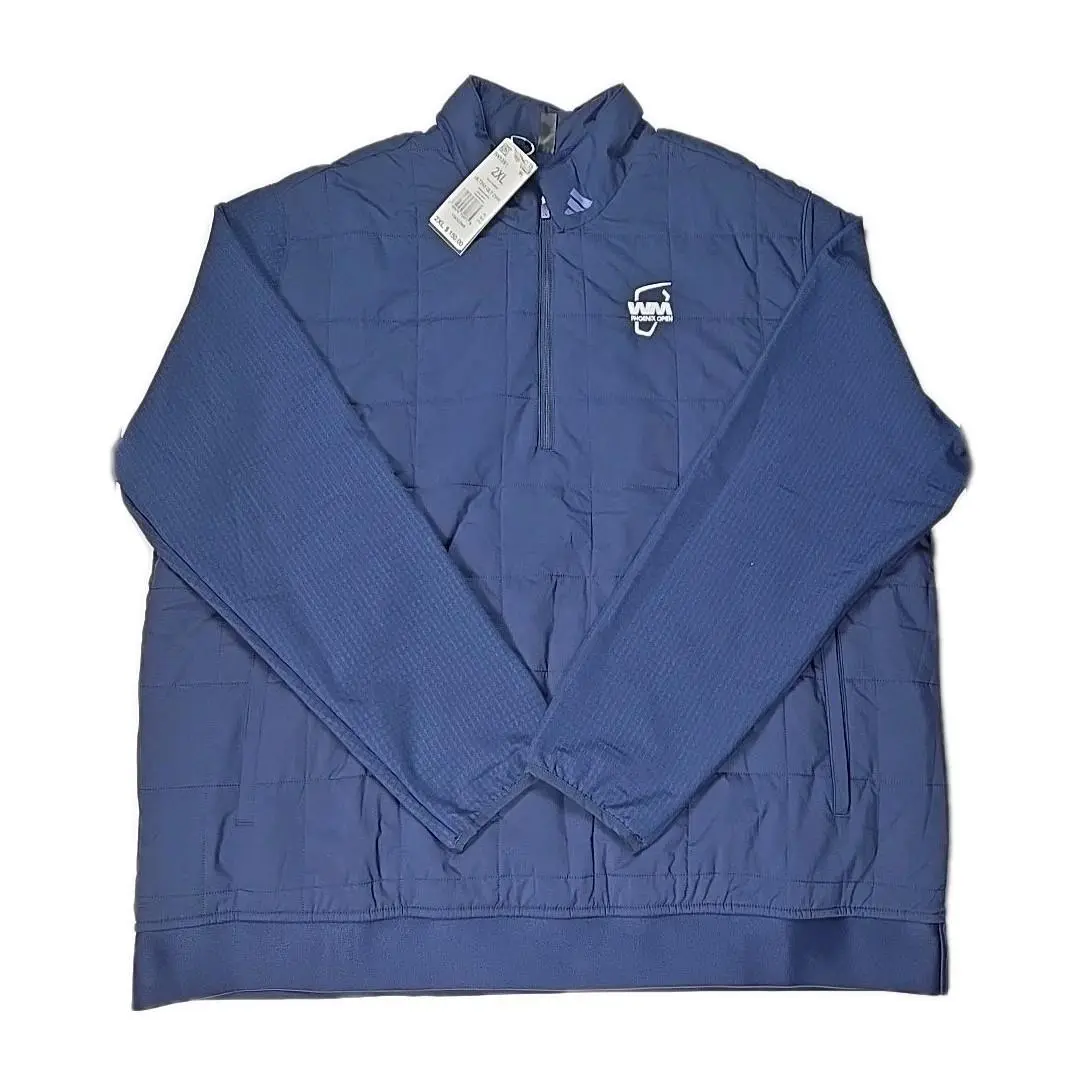 Adidas Ultimate 365 - Navy Blue Quilted Dwr Half Zip WM Phoenix Open - Mens 2XL