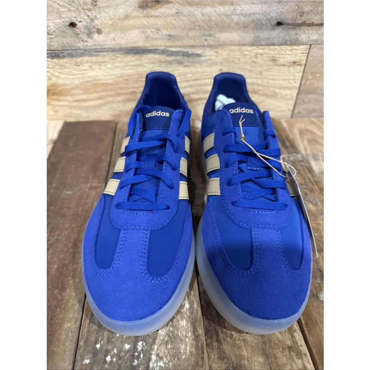 Adidas shoes - adidas Gazelle - Gazelle - HQ9463 - Blue, Beige 1
