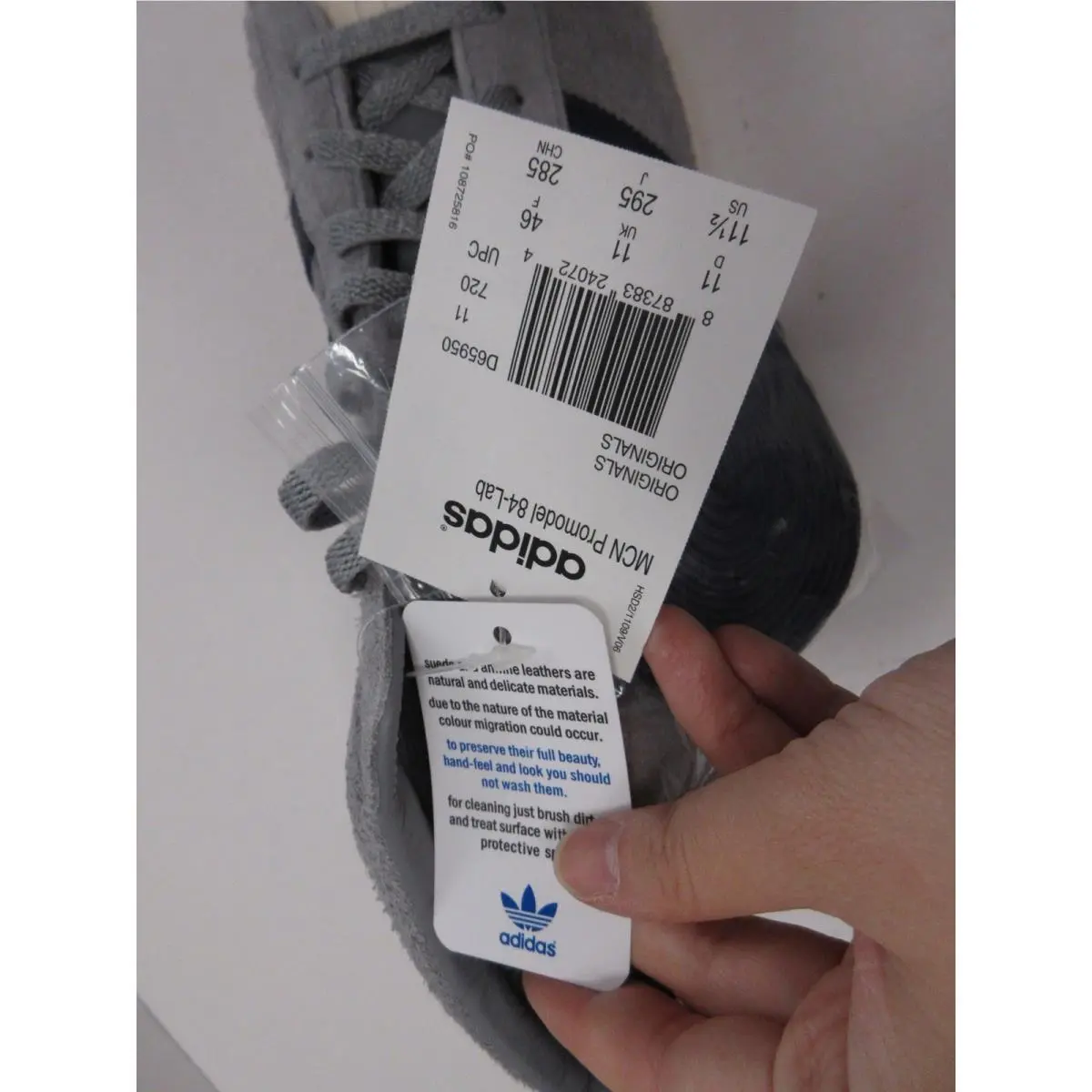 Adidas shoes - Gray 4