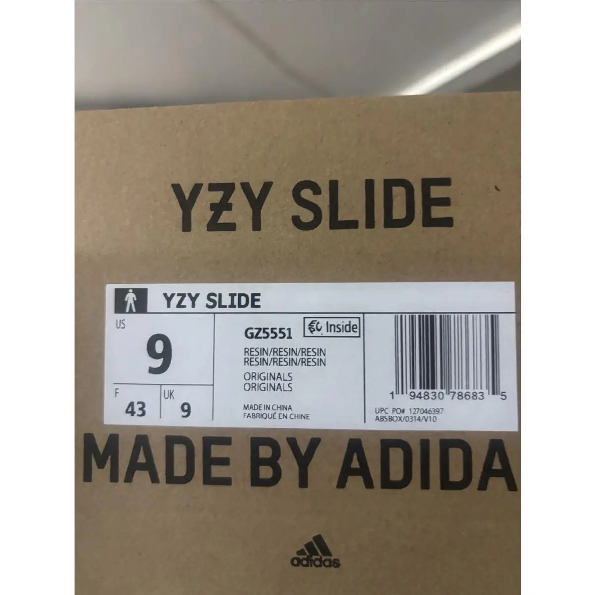Adidas shoes - adidas Yeezy Slide - Yeezy Slide - Resin 3