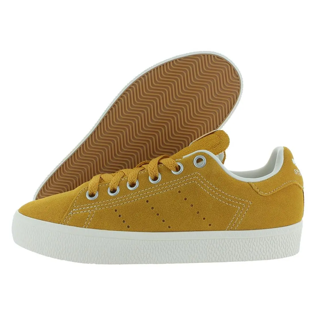 Stan Smith CS Mens Shoes Size 5 Color: Preloved Yellow/core White/gum by Adidas