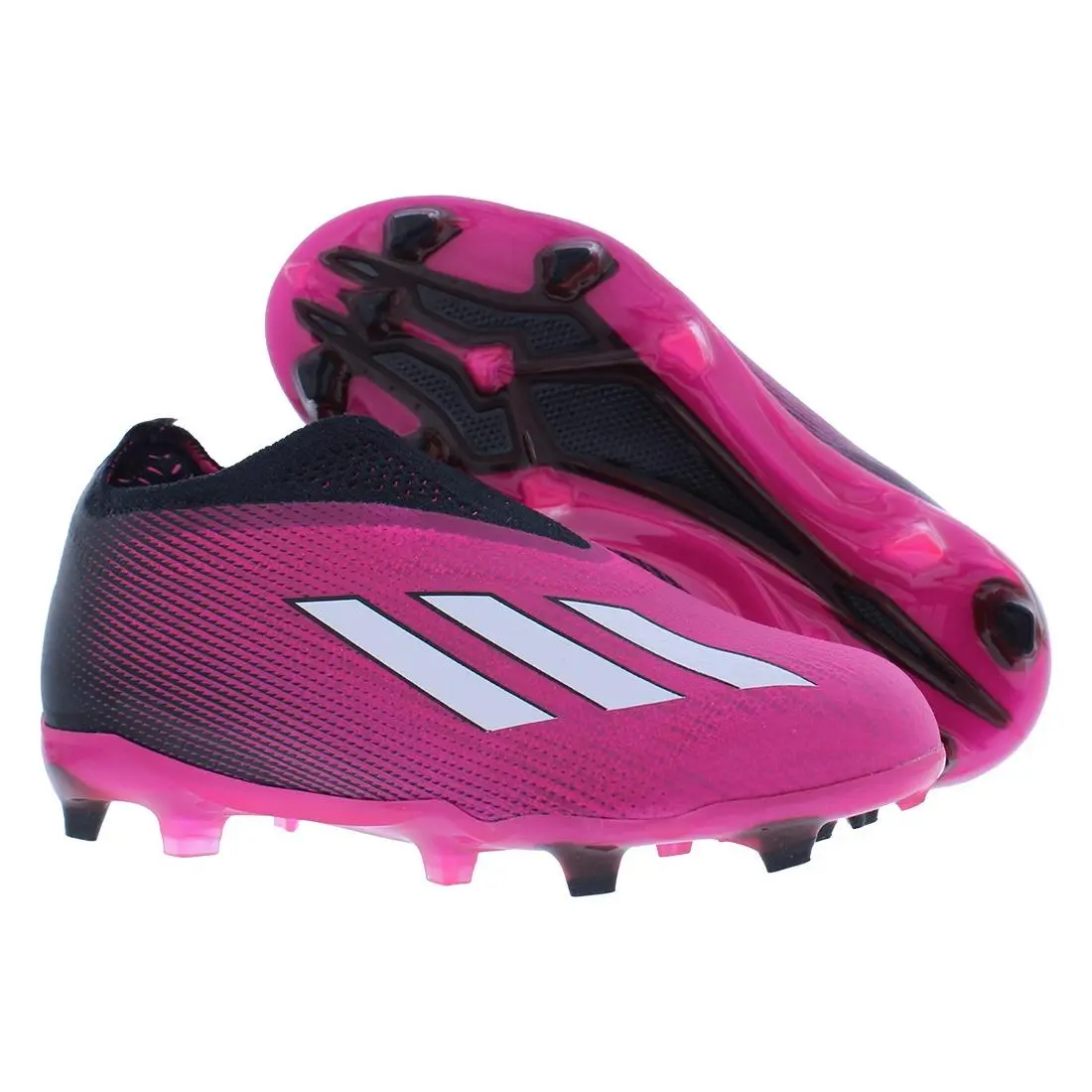 X Speedportal Firm Ground GS Girls Shoes Size 10.5 Color: Team Shock by Adidas