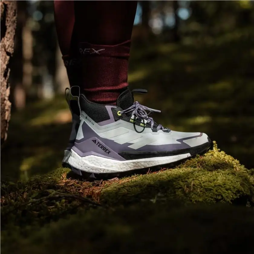 Terrex Free Hiker 2 Gore-tex Hiking Shoe Women`s 9.5 Wonder Silver IF4926 by Adidas