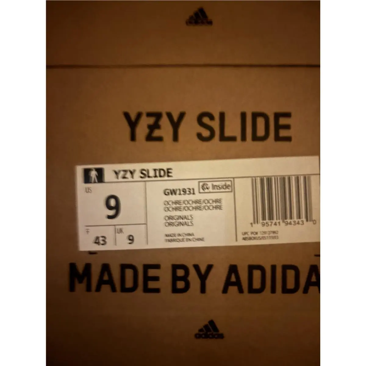 Adidas shoes - adidas Yeezy Slide - Yeezy Slide - Ochre 3