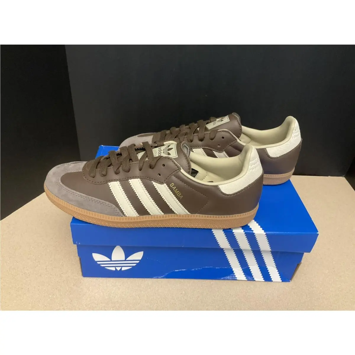 Adidas shoes - Adidas Samba Og - Samba - Brown 5