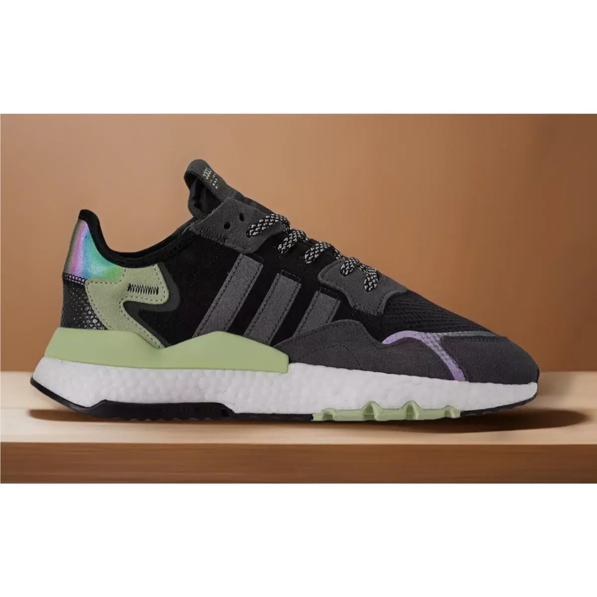 Adidas shoes - adidas Nite Jogger - Nite Jogger - FV3871 - Tech Ink/Black/Glow Green (UPC: 0193104428150) 0