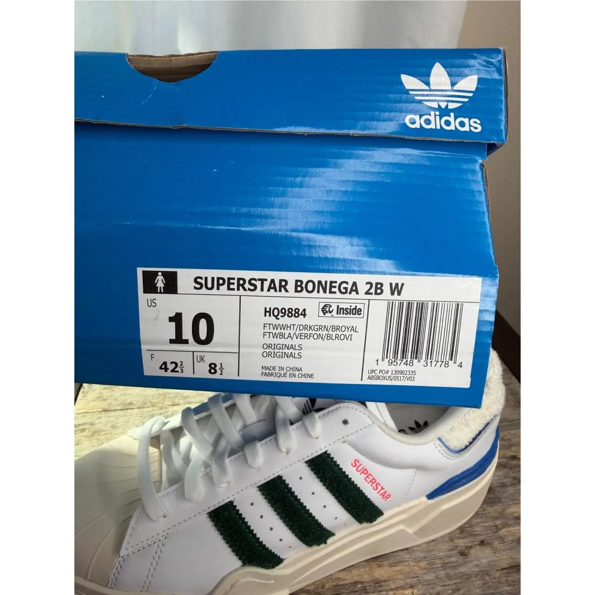 Adidas shoes - adidas Superstar Bonega 2B W - White 1