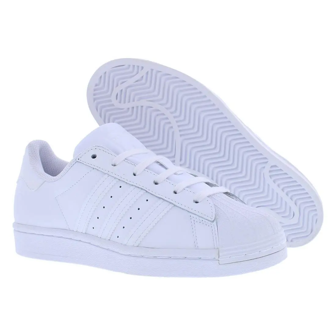Adidas Superstar Womens Shoes Size 9.5 Color: White/white/white - White/White/White, Main: White