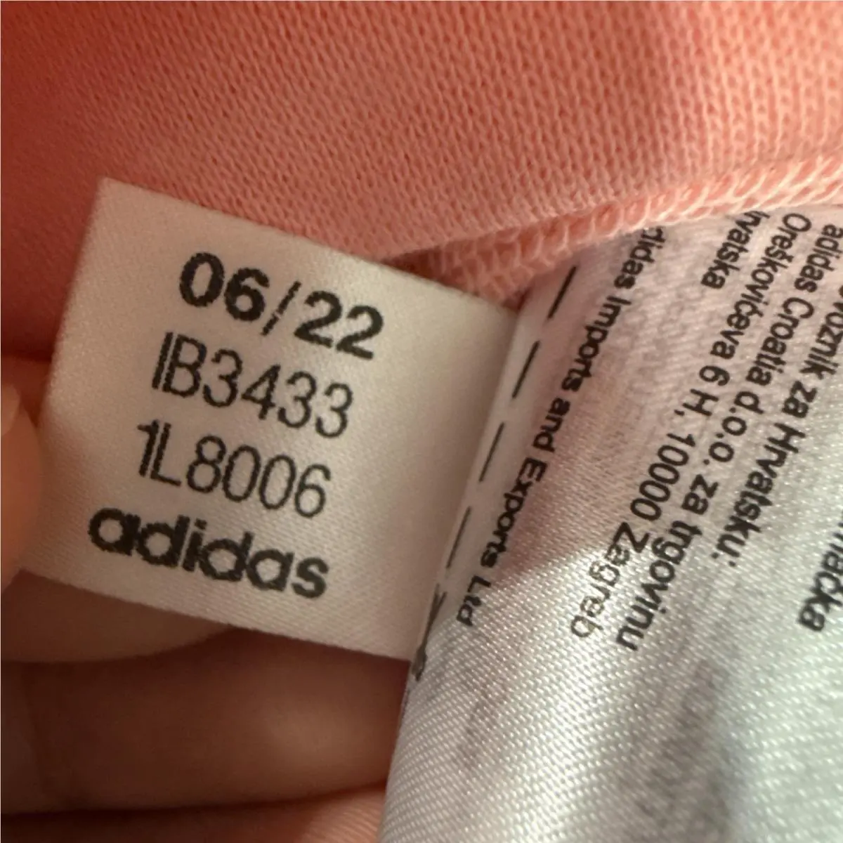 Adidas clothing - Originals Oversized Shadow T-Shirt - Originals Oversized Shadow - IB3433 - Pink, Manufacturer: Lush Red/White 8