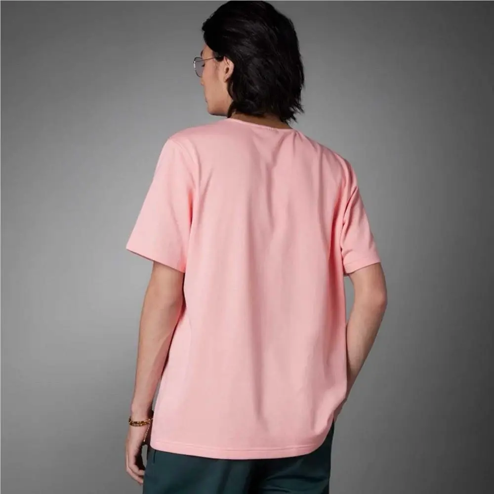 Adidas clothing - Originals Oversized Shadow T-Shirt - Originals Oversized Shadow - IB3433 - Pink, Manufacturer: Lush Red/White 3
