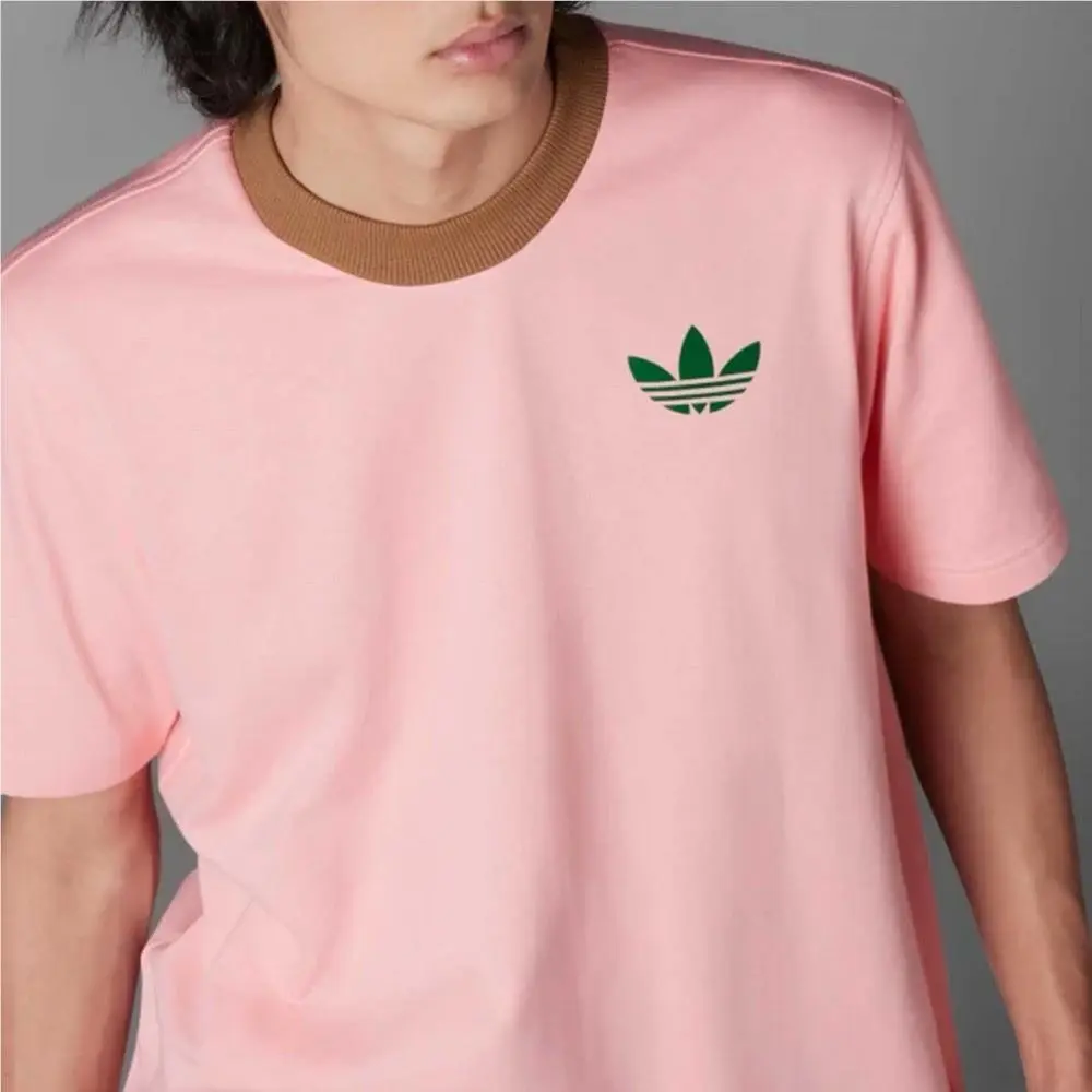 Adidas clothing - Originals Oversized Shadow T-Shirt - Originals Oversized Shadow - IB3433 - Pink, Manufacturer: Lush Red/White 4