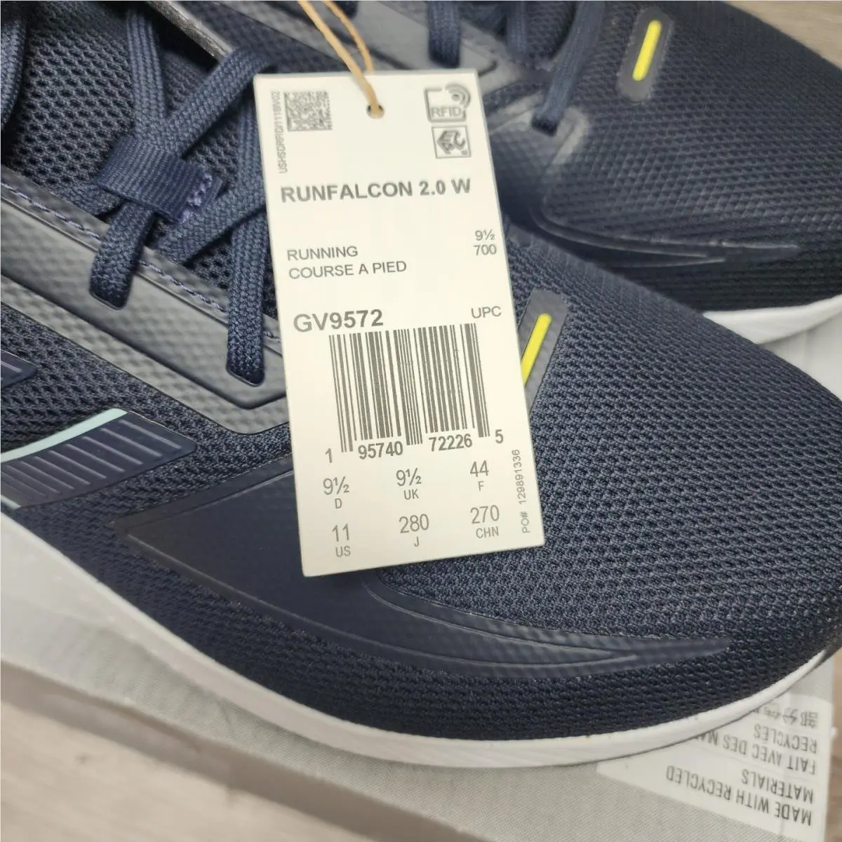 Adidas shoes - adidas Runfalcon - Runfalcon - GV9572 - Blue (UPC: 195740722265) 5