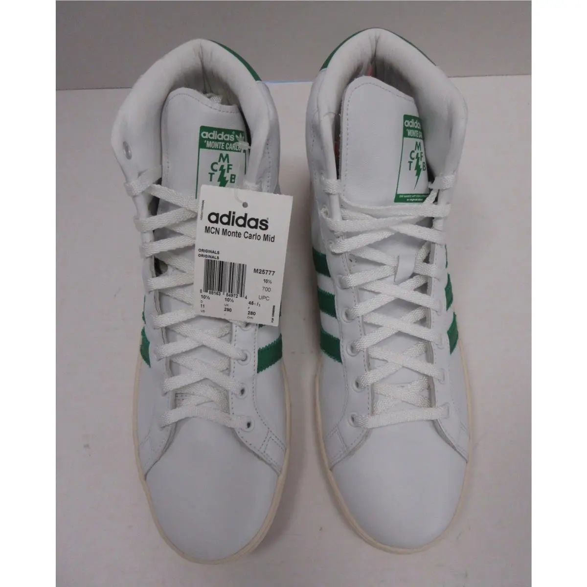 Sneakers Men 11 D White 84 Lab Mark Mcnairy Monte Carlo Leather Mcnasty by Adidas